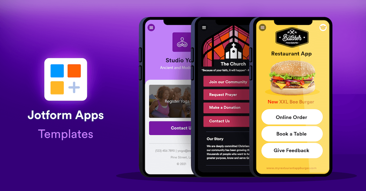 App Template Categories | Jotform