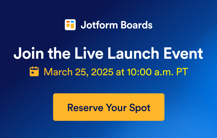 Join the Live Launch Event - Mobile