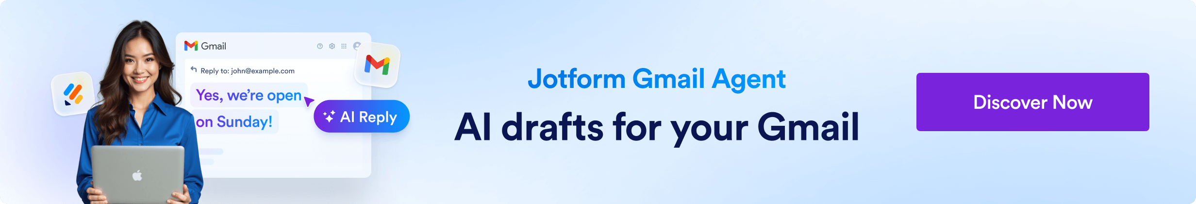 Jotform Gmail Agent - Desktop