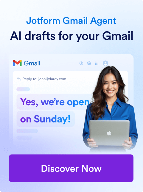 Jotform Gmail Agent