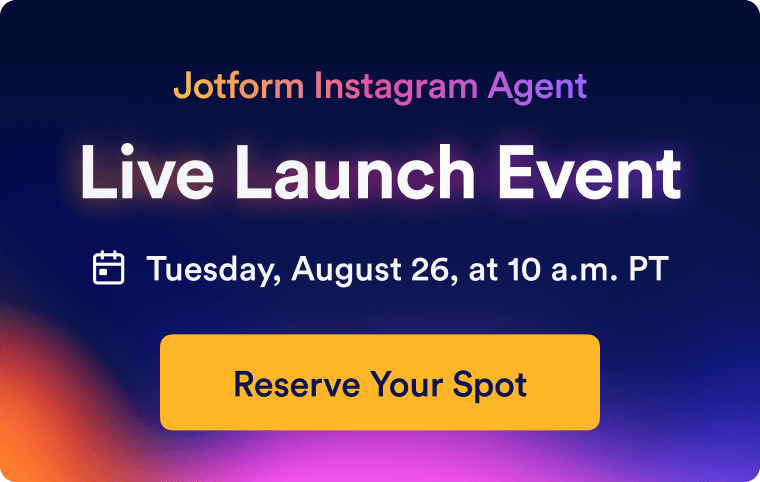 Jotform Instagram Agent - Mobile