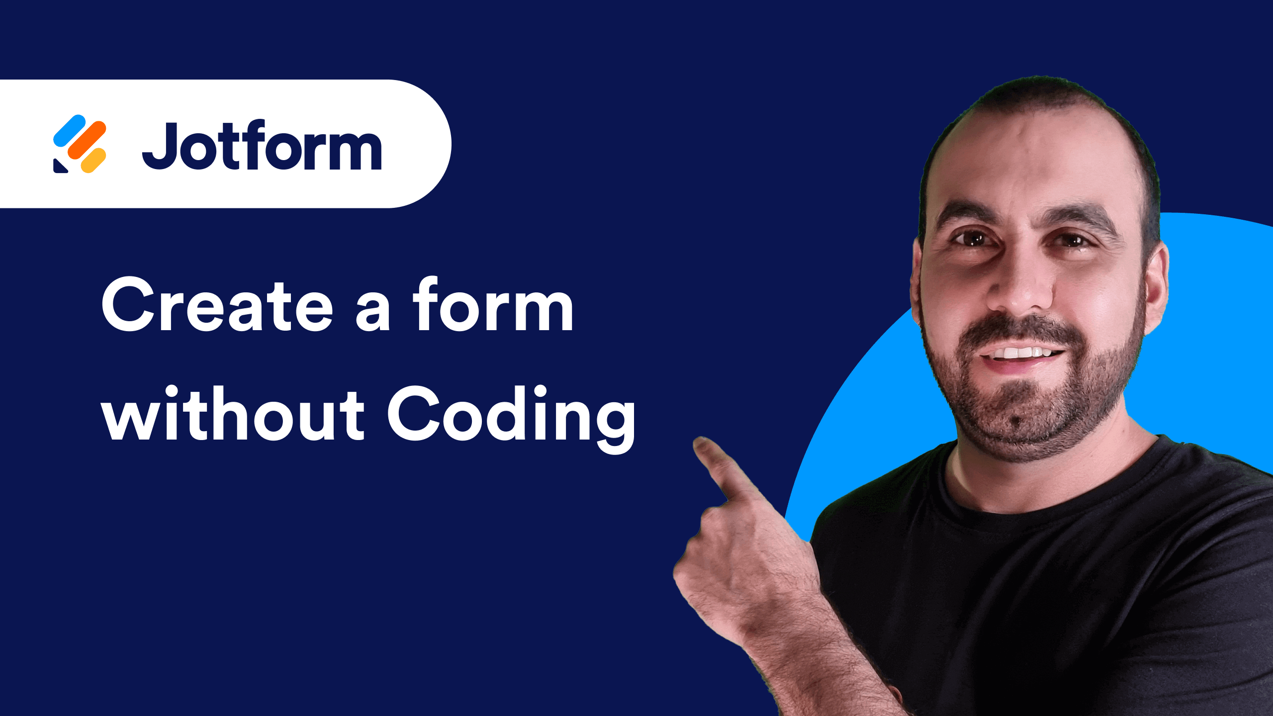 How to create a form without coding