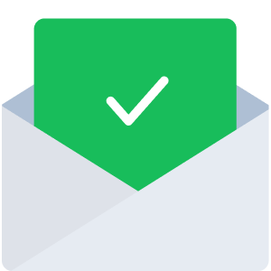 thank you check icon