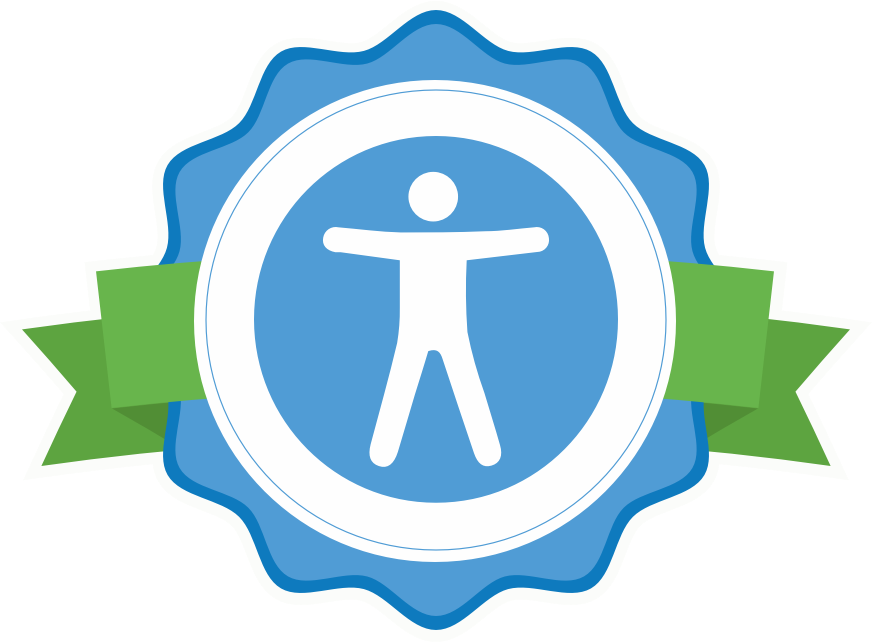 accessibility badge