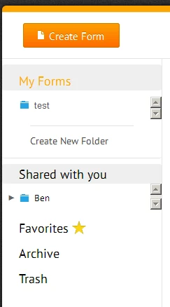 How do I view forms that I have been given permission to edit by another user? Image 1 Screenshot 20