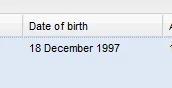 How can I export Birth Date picker dates in the mm/dd/yyyy format? Image 2 Screenshot 41