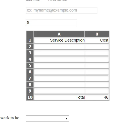 Automating calculation with a Spreadsheet on form Image 2 Screenshot 41