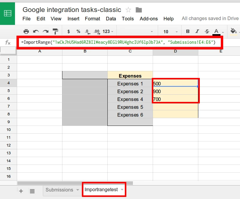 Google Spreadsheet integration will create a Google Classic spreadsheet? Image 2 Screenshot 41
