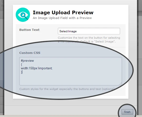 How to change the size of Preview Image in Image Upload Preview Widget? Image 2 Screenshot 41