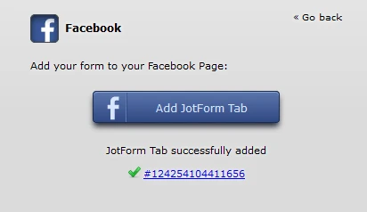 Adding Jotform tab to Facebook not working Image 1 Screenshot 30