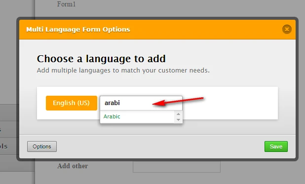 Form Disabled: Arabic language form Image 2 Screenshot 91