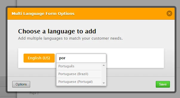 Form disabled/Not available: Form in Portuguese language Image 2 Screenshot 91