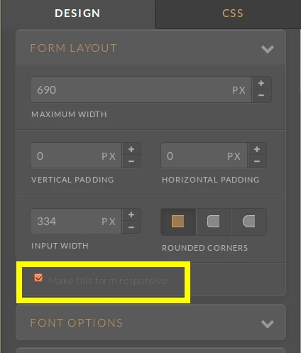 Have the responsive settings enabled by default in our Builder and Designer Image 2 Screenshot 41