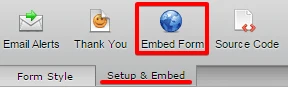 Embedding form on email message Image 1 Screenshot 40