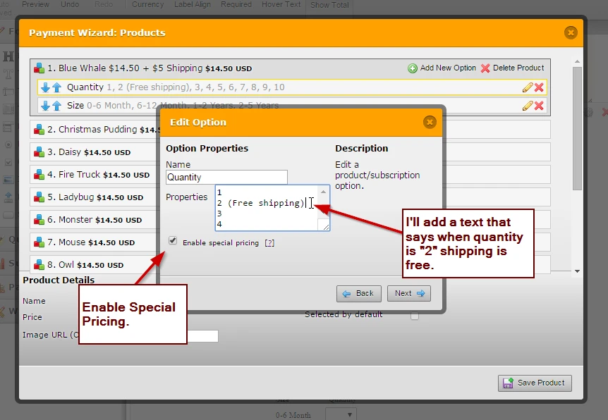 How to set up only charge first item for shipping and additional item for free shipping Image 2 Screenshot 51