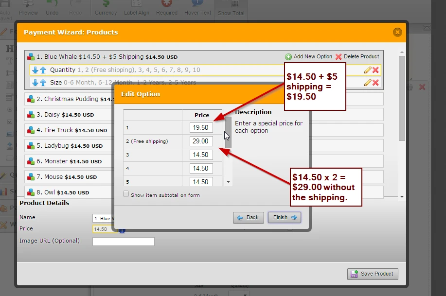How to set up only charge first item for shipping and additional item for free shipping Image 3 Screenshot 62