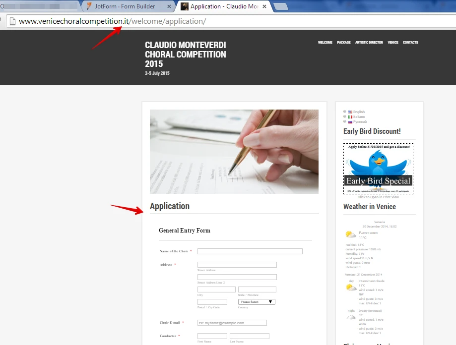 I cant anymore visualize my forms on my Wordpress website Image 1 Screenshot 30