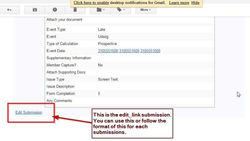 Updating Submissions in Google Spreadsheet Image 3 Screenshot 72