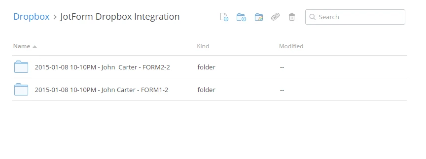 How can I get forms into a dropbox folder using a unique ID Image 4 Screenshot 83