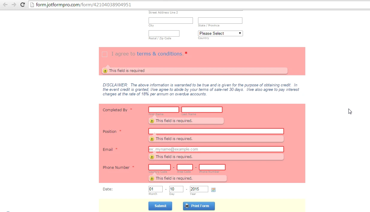 How To Display Error Messages on Forms? Image 1 Screenshot 20