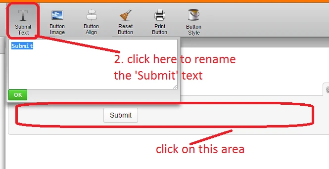 Is there a way to put a save button on my form? Image 1 Screenshot 20