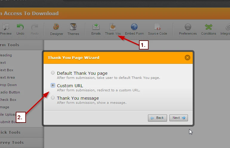 Form to allow PDF download Image 1 Screenshot 60