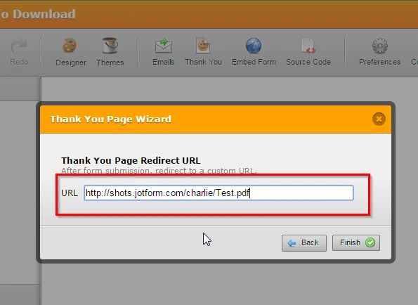 Form to allow PDF download Image 2 Screenshot 71