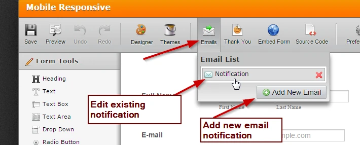 Update Recipient Email and Create Autoresponder Image 1 Screenshot 40