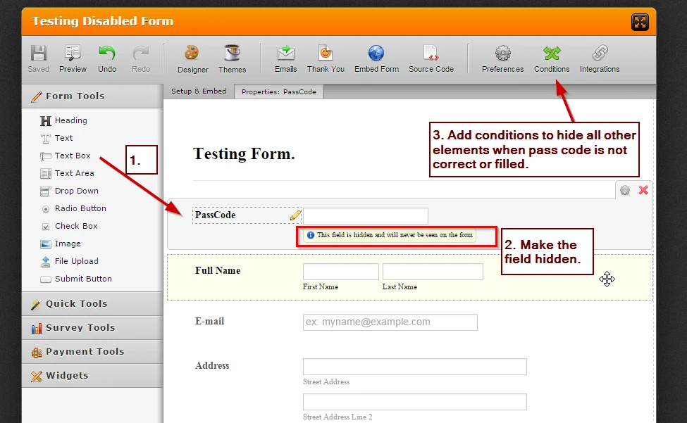 How To Test Disabled Forms? Image 2 Screenshot 51