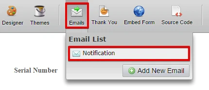 Changing recipients email of the email notifications Image 1 Screenshot 40