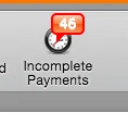 What is incomplete payments? Image 1 Screenshot 20