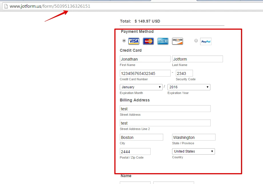 PayPal Pro: Some people are unable to enter Credit Card details Image 1 Screenshot 20