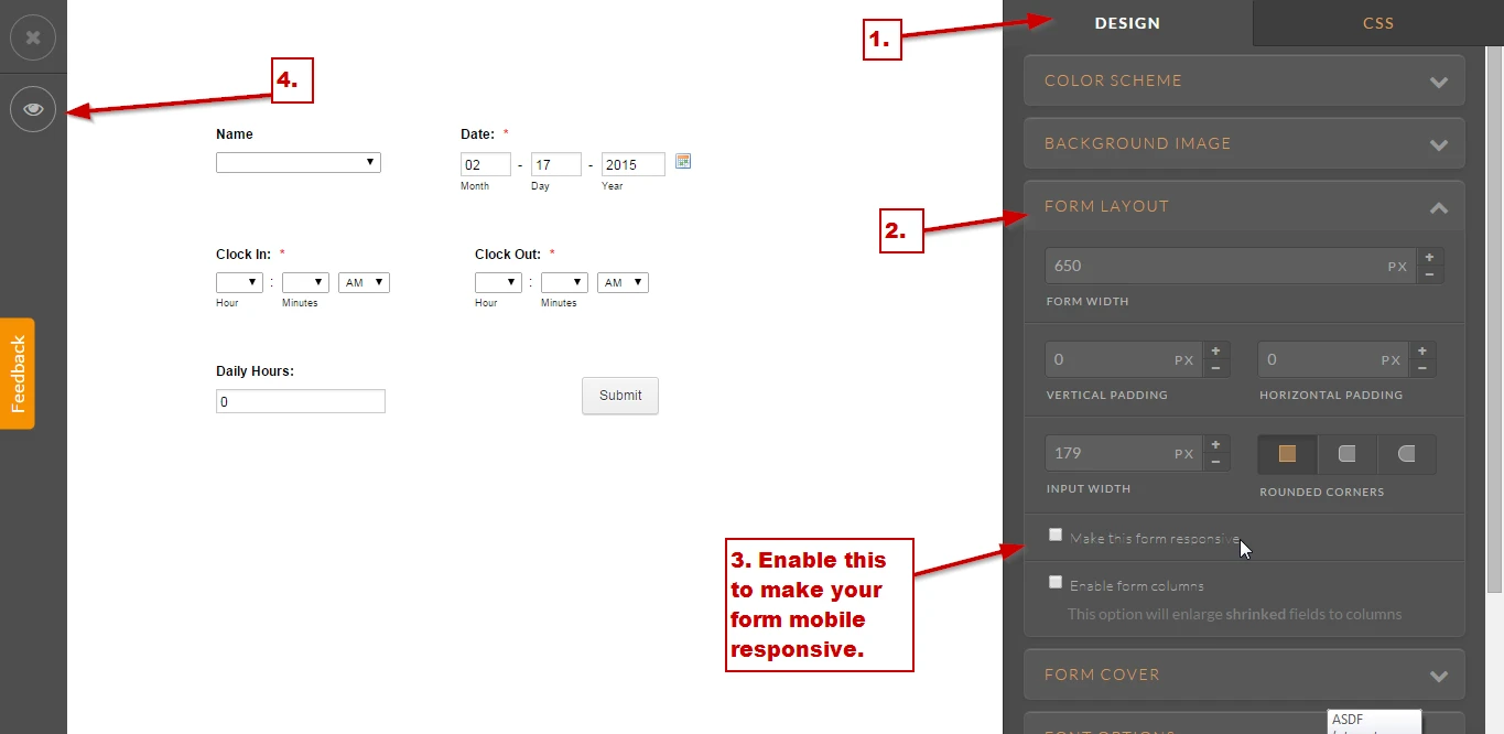 Cant Submit Form Embedded on Wix Screenshot 62