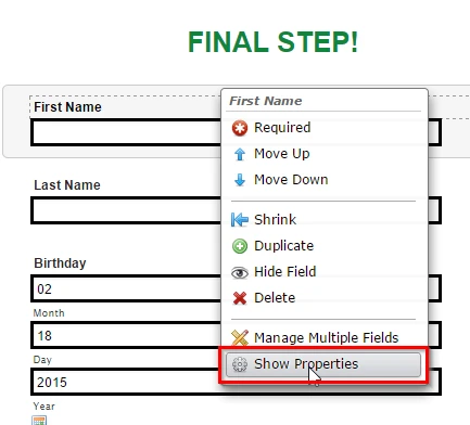 How to prepopulate fields from another form? Image 1 Screenshot 30
