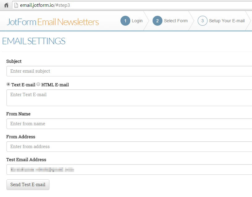Can I send additional information to the subscribers via email using jotform system? Image 5 Screenshot 114