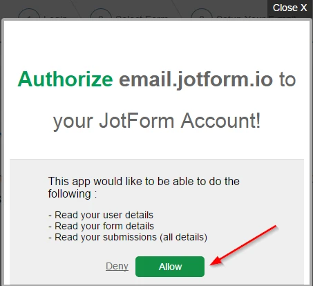 Can I send additional information to the subscribers via email using jotform system? Image 2 Screenshot 81
