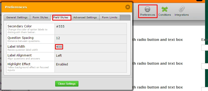 Combining checkbox and text box fields in the same line Image 1 Screenshot 20