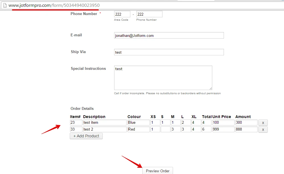 Request to include the Configurable List data to be included in the Preview Before Submit  preview Image 1 Screenshot 30