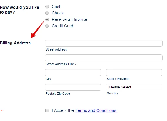 Conditions: Hiding credit card field if other methods are selected Image 2 Screenshot 51