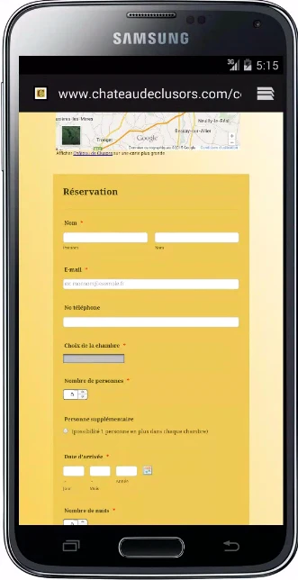 Form Submit Button not being displayed on Smartphone Image 1 Screenshot 20