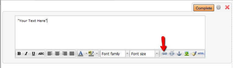 How do I add a link to a document in my form?  Image 2 Screenshot 61