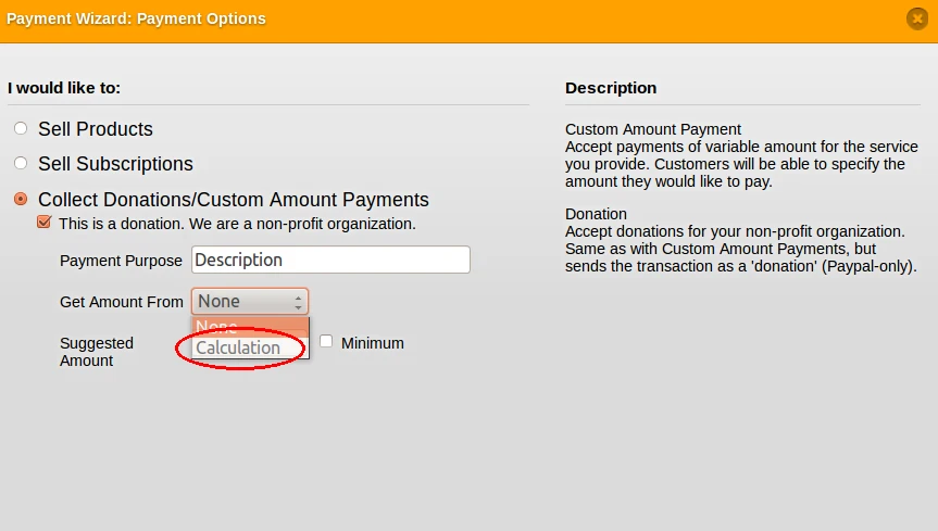 Can I pass a quote value to a payment tool (Stripe)? Image 1 Screenshot 20