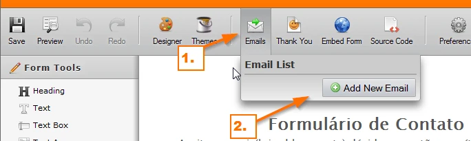 Unable to receive email notification on form? Image 1 Screenshot 20