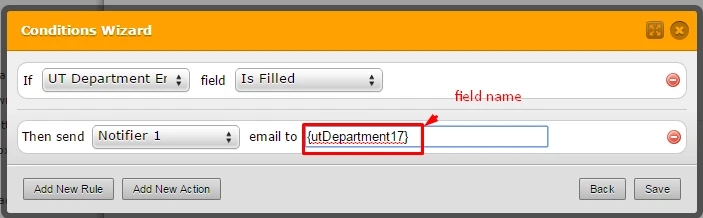 Can the end user determine where to send the form when they press submit? Image 2 Screenshot 51