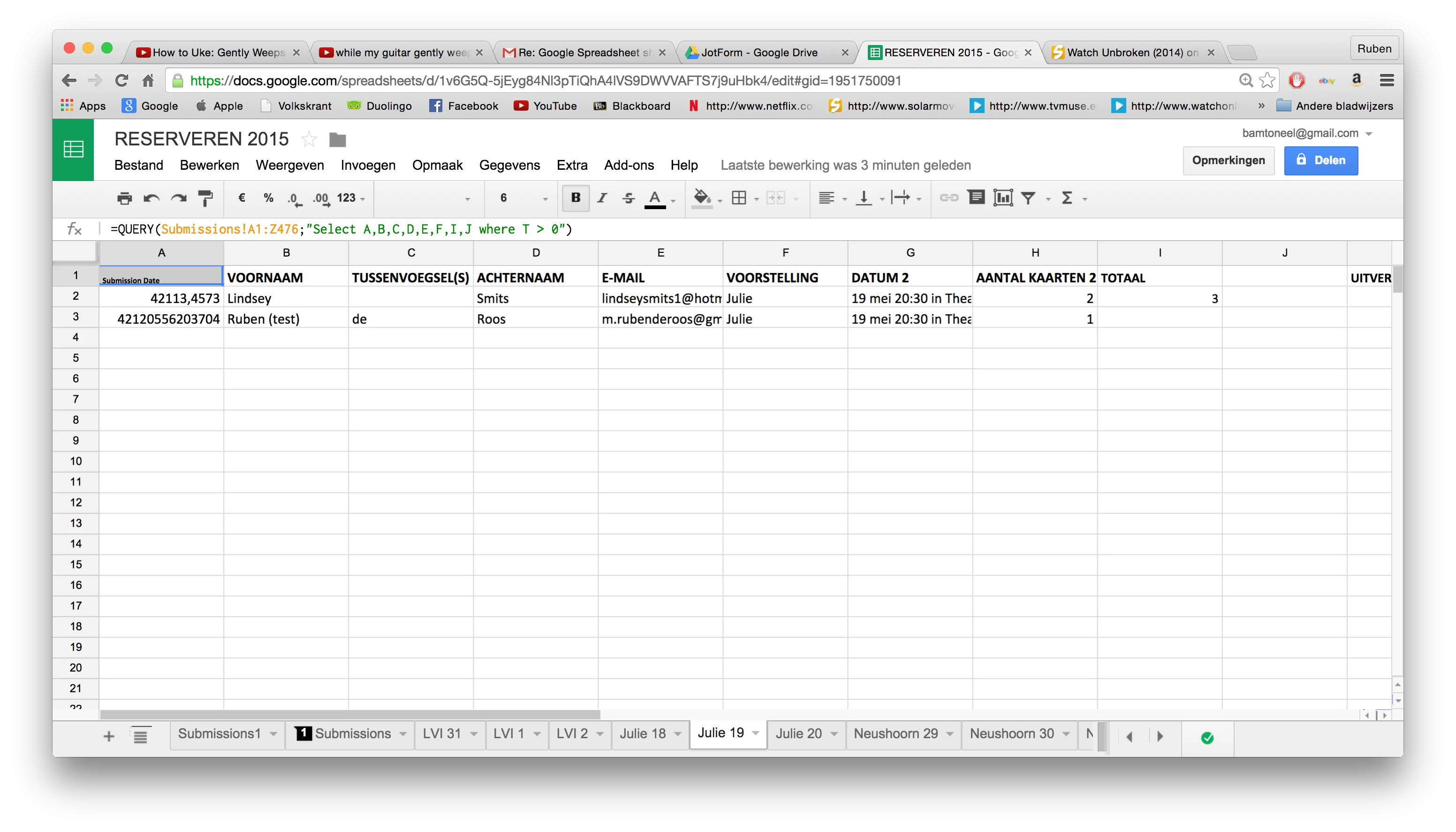 Google Spreadsheet shows faulty dates for made submissions Image 2 Screenshot 41