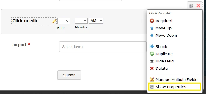 Is there a time picker that uses 5 minute increments? Image 1 Screenshot 30