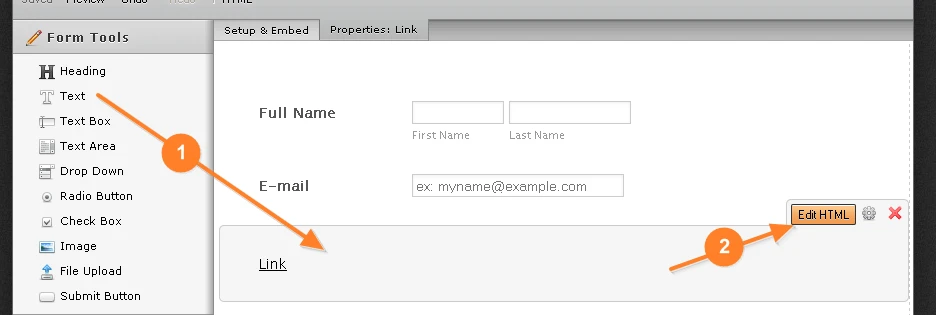 how do I hyperlink within the form? Image 1 Screenshot 40