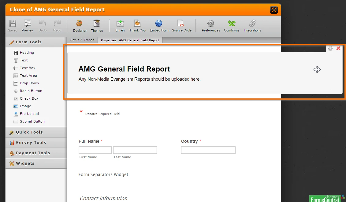 My General Field Report form has a problem Image 1 Screenshot 40