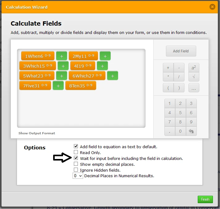 Can Jotform be used to create assessments with self scoring for questions? Image 1 Screenshot 20
