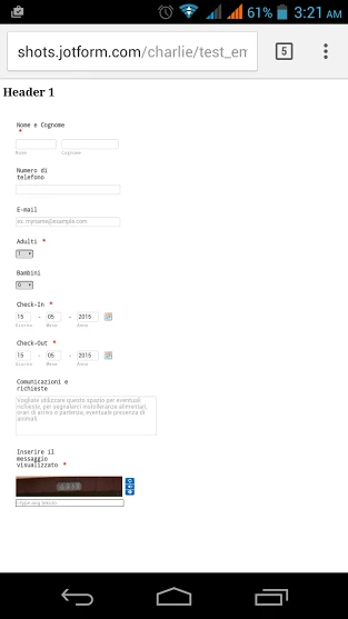 Form becomes responsive on website in desktop view Image 1 Screenshot 30